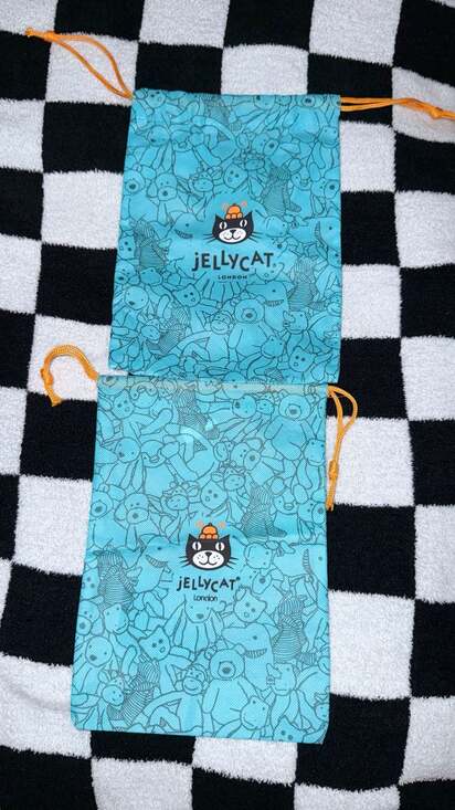 Jellycat Other - 2 X AUTHENTIC Jellycat Dust Bag Small Storage Bag
